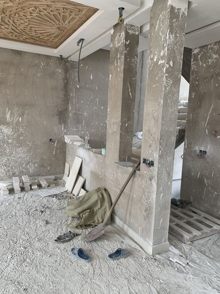 ترميمات في حي الصفا